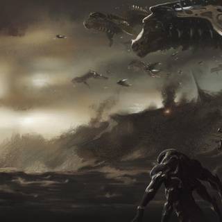 Avengers vs Thanos Endgame wallpaper