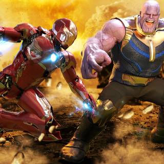 Avengers vs Thanos Endgame wallpaper