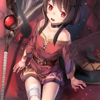 Halloween Megumin wallpaper