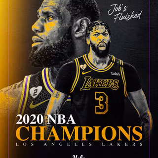 Los Angeles Lakers NBA Champions 2020 wallpaper
