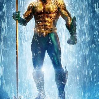 Aquaman suit wallpaper