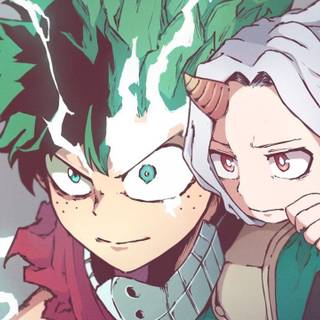 Shota Aizawa and Eri wallpaper