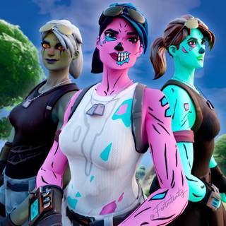 Fortnite trio wallpaper