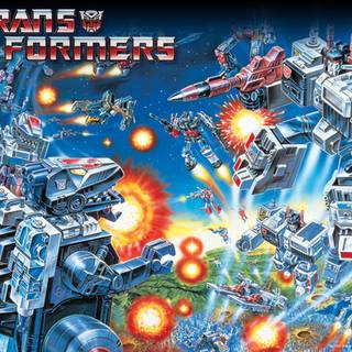 Transformers movie battles wallpaper