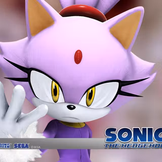 Blaze The Cat Sonic wallpaper