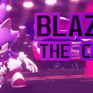 Blaze The Cat Sonic wallpaper