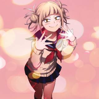 Deku and Toga ship wallpaper