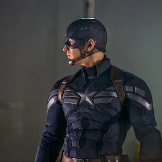 Captain America suit wallpaper