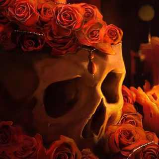 Red skull Tumblr wallpaper