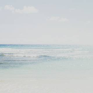 Beach aesthetic horizontal wallpaper