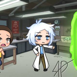 Funny Gacha Life wallpaper