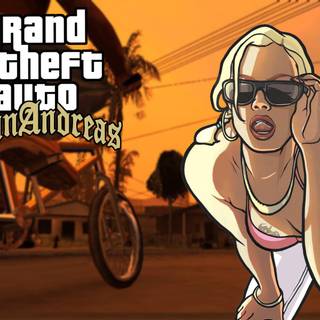 GTA girl wallpaper