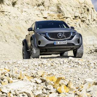 Mercedes Shows Off Its Wild, Off-Road EQC 4x4 Squared Concept wallpaper