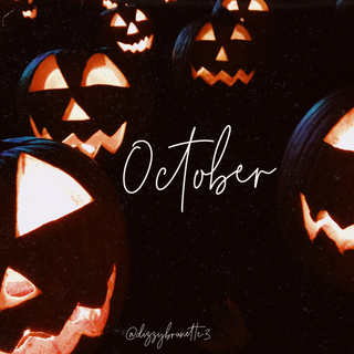 Preppy Halloween laptop wallpaper