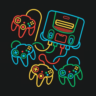 Retro N64 wallpaper