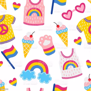 Pansexual Halloween wallpaper