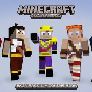 Minecraft skin wallpaper