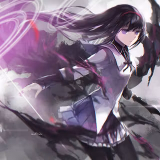 Homura wallpaper