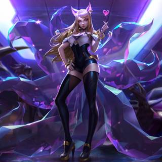 Ahri LoL wallpaper