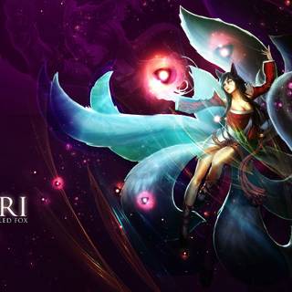 Ahri LoL wallpaper
