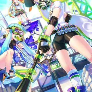 Splatoon manga wallpaper