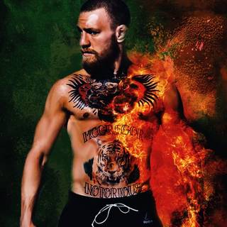 Conor McGregor iPhone wallpaper