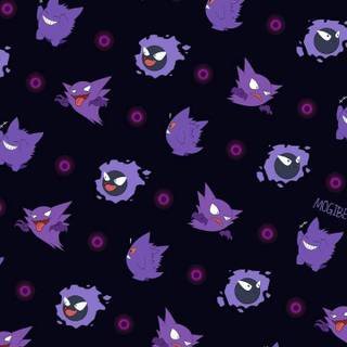 Gastly HD Android wallpaper