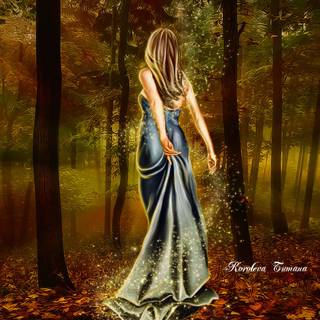 Autumn back wallpaper