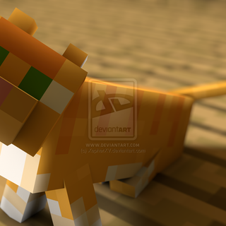 Minecraft cat wallpaper