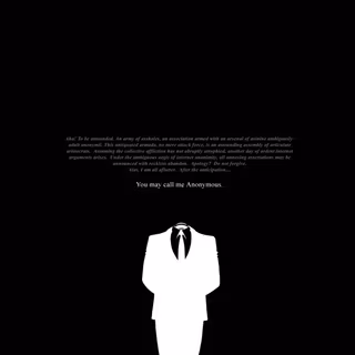 Anonymous power wallpaper