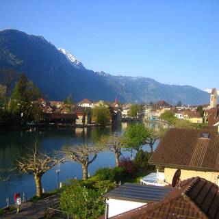 Reichenbachtal Valley Switzerland wallpaper