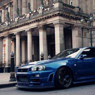 R34 Nissan Skyline GT-R wallpaper