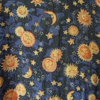 Vintage sun wallpaper