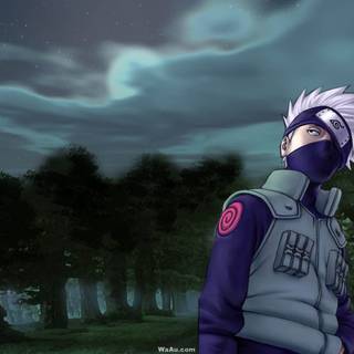 PC Kakashi aesthetic wallpaper