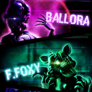 Chica FNAF neon wallpaper