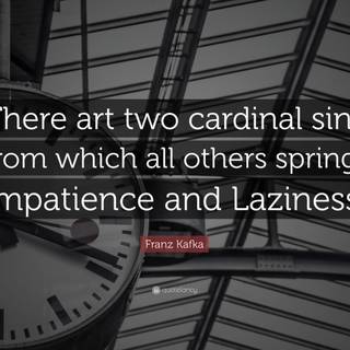 Impatience wallpaper