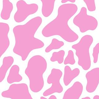 Pink cow wallpaper