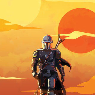 The Mandalorian 2020 wallpaper