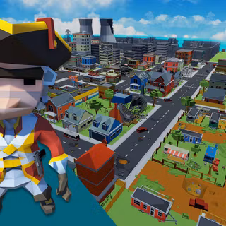 Block City Wars: Pixel Shooter with Battle Royale wallpaper