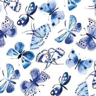 Blue butterflies wallpaper