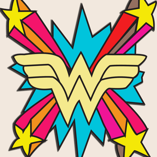 Wonder Woman symbol wallpaper