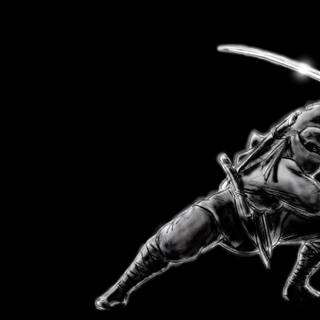 Dark ninja wallpaper