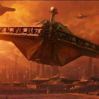 Battle of Geonosis wallpaper