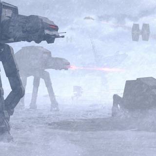 Battle of Hoth wallpaper