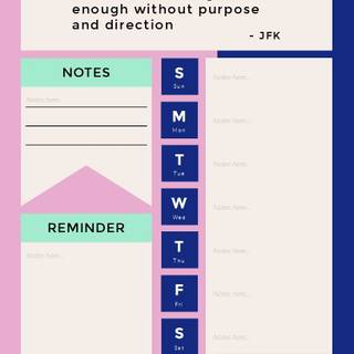 Schedules aesthetic wallpaper