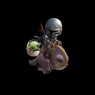 Baby Yoda Star Wars Mandalorian 2 wallpaper