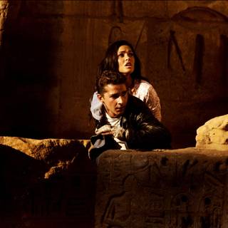 Transformers Sam Witwicky and Mikaela Banes wallpaper