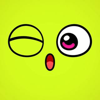 Cartoon eyes wallpaper