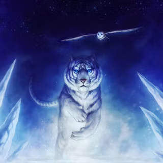 Anime tiger wallpaper