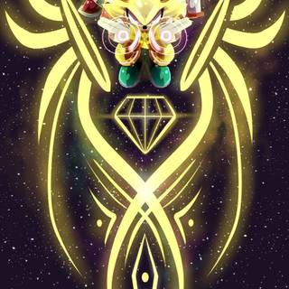 Super Sonic Super Silver and Super Shadow wallpaper